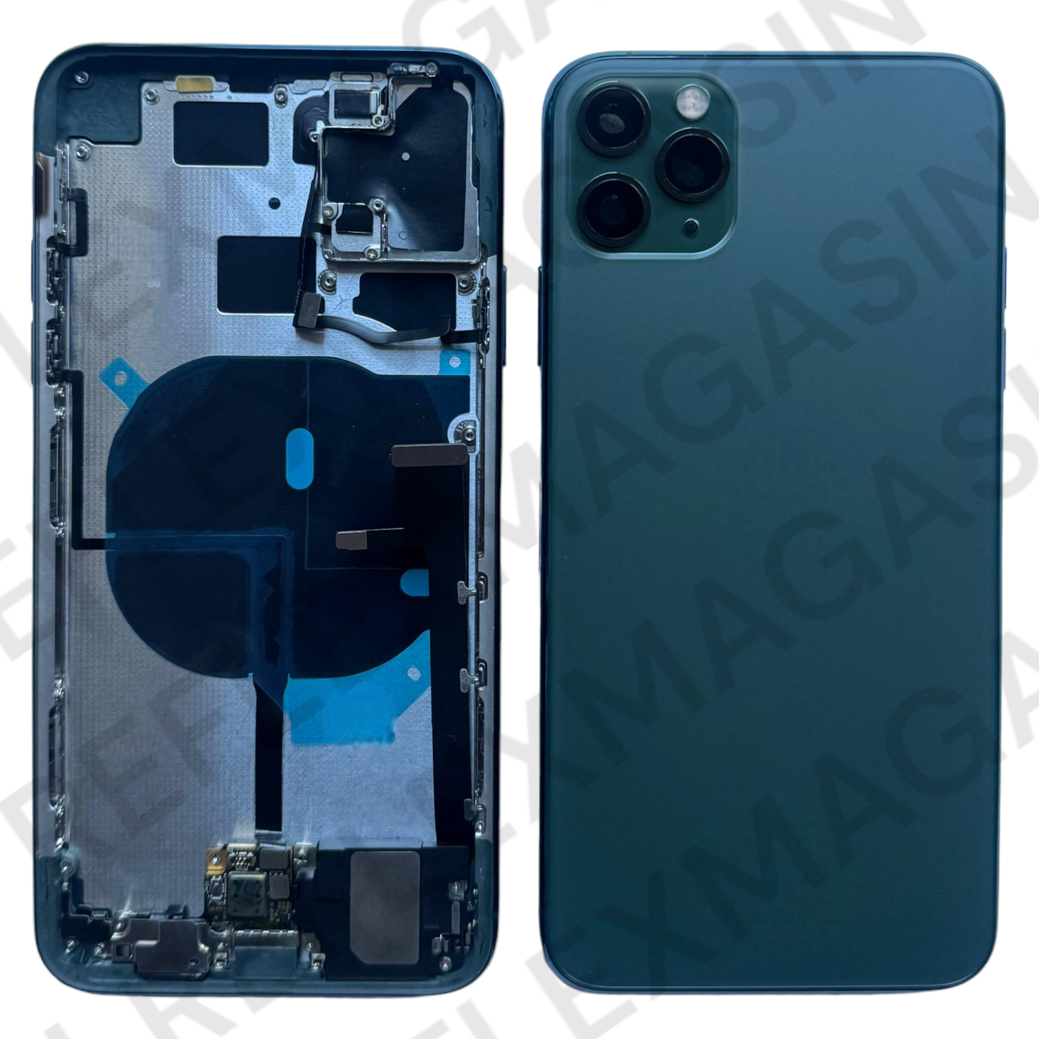 Châssis arrière - iPhone 11 ProMax - Pré-monté avec composants