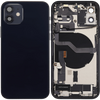 Châssis arrière - iPhone 12 | Complet avec composants - Noir