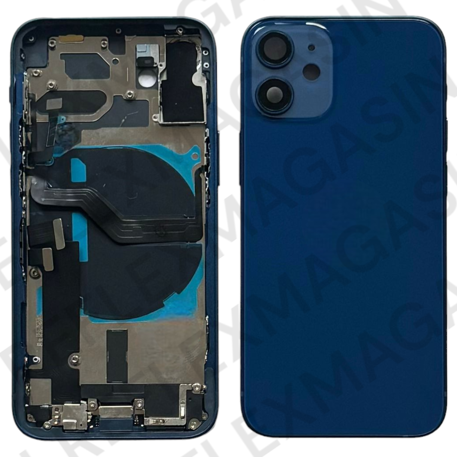 Châssis arrière - iPhone 12 Mini - Pré-monté avec composants