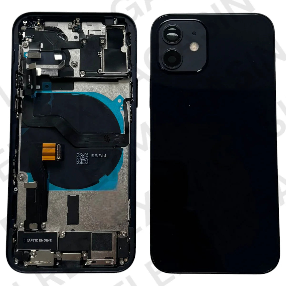 Châssis arrière - iPhone 12 - 100% complet avec composants