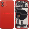 Châssis arrière - iPhone 12 US VERSION | Complet avec composants - Rouge