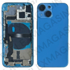 Châssis arrière - iPhone 13 Mini - Pré-monté avec composants - Bleu