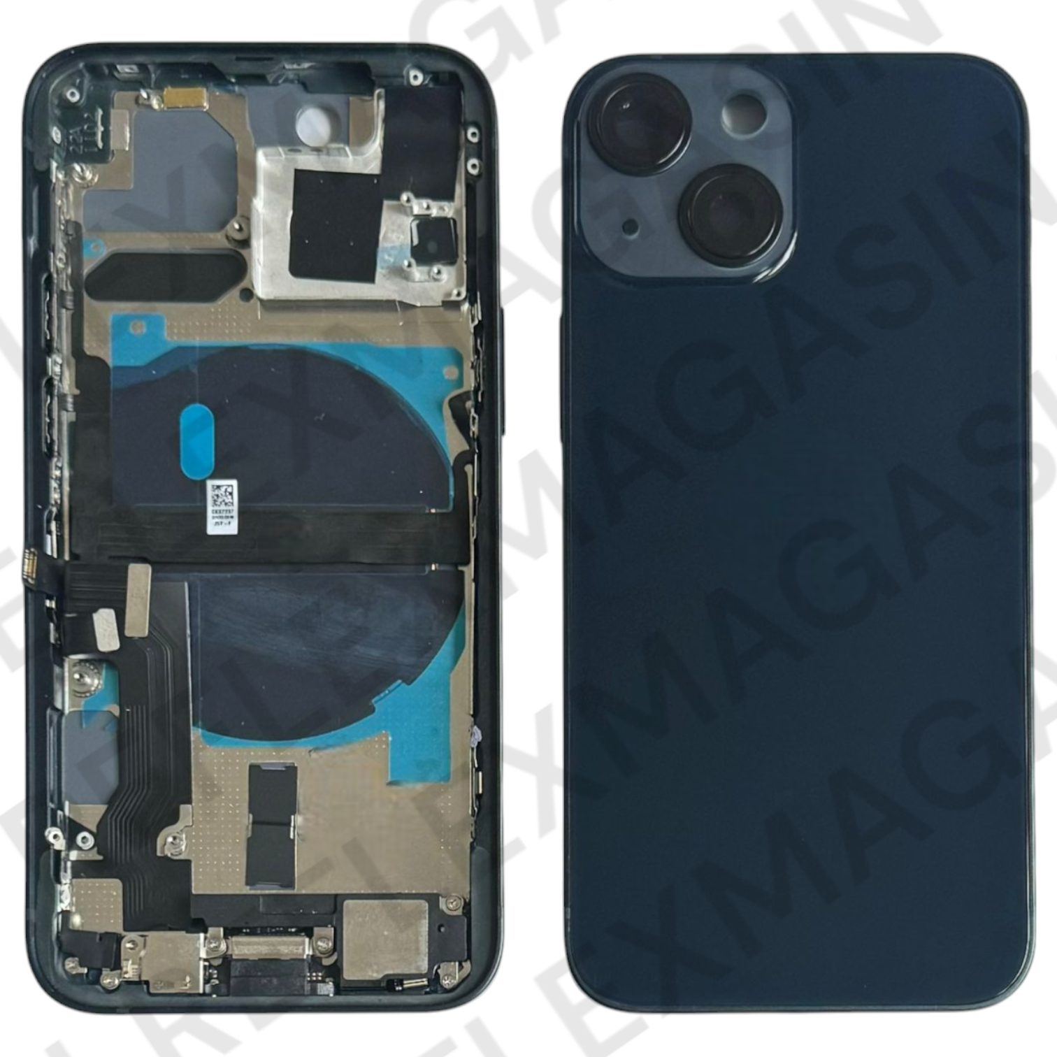 Châssis arrière - iPhone 13 Mini - Pré-monté avec composants