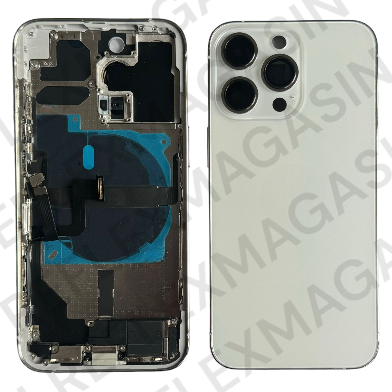 Châssis arrière - iPhone 13 Pro - Pré-monté avec composants