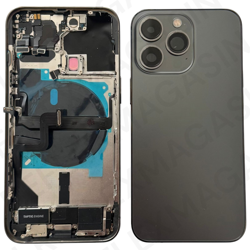 Châssis arrière - iPhone 13 Pro - 100% complet avec composants