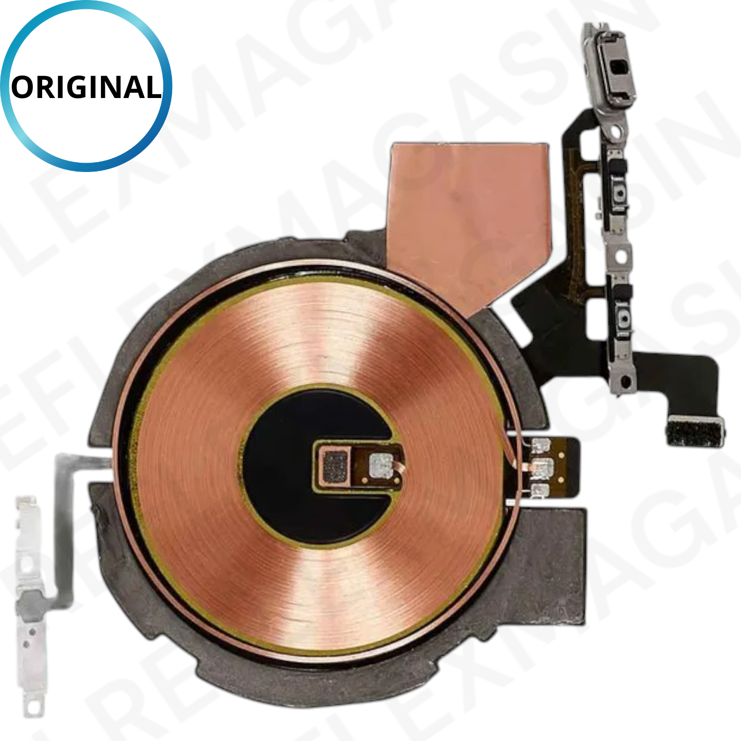 ORIGINAL - Nappe NFC charge induction + volume + power - iPhone 14 Pro