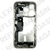 Châssis intermédiaire - iPhone 15 Pro - Complet avec composants - iPhone 15 Pro Titane Blanc