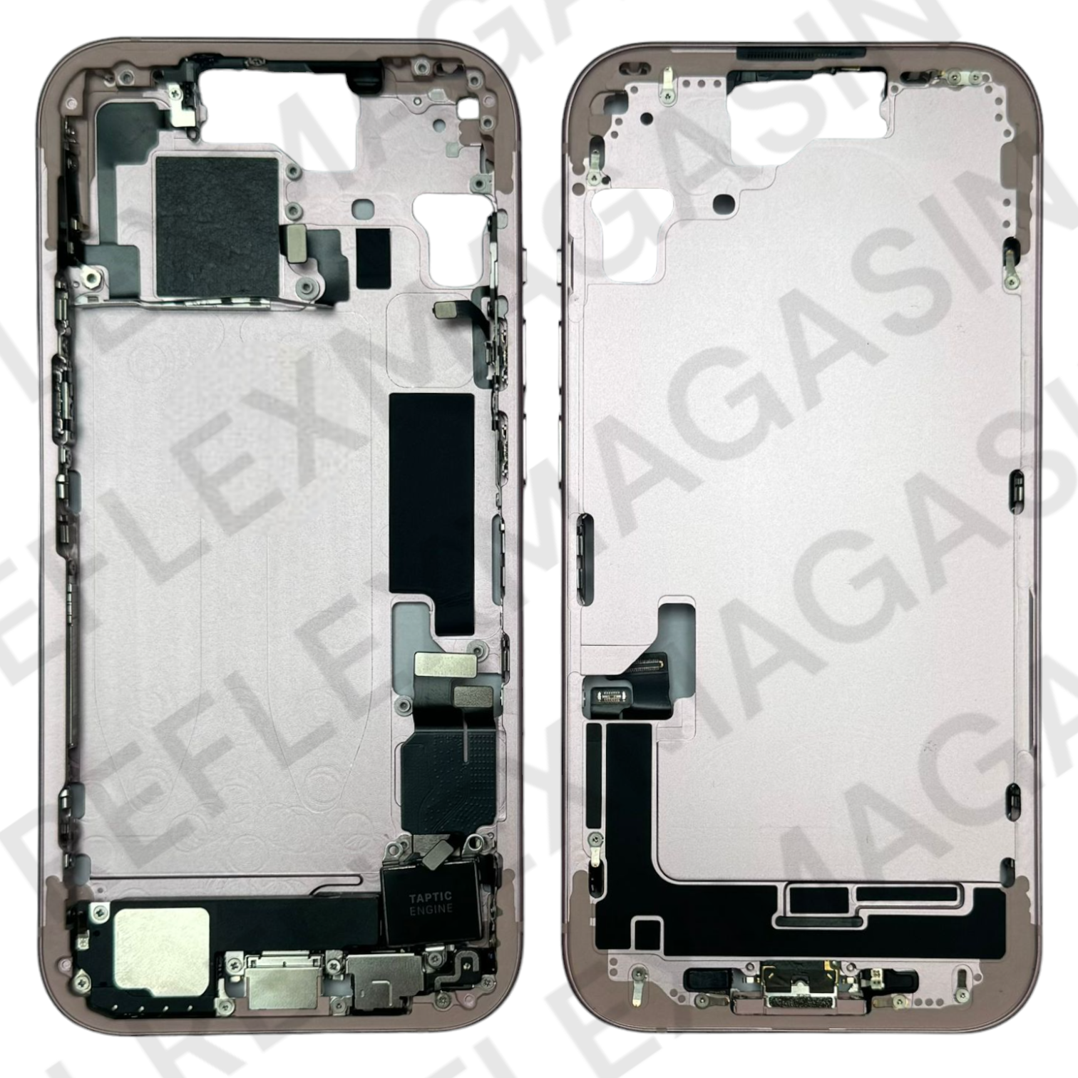 Châssis intermédiaire - iPhone 15 - Complet avec composants