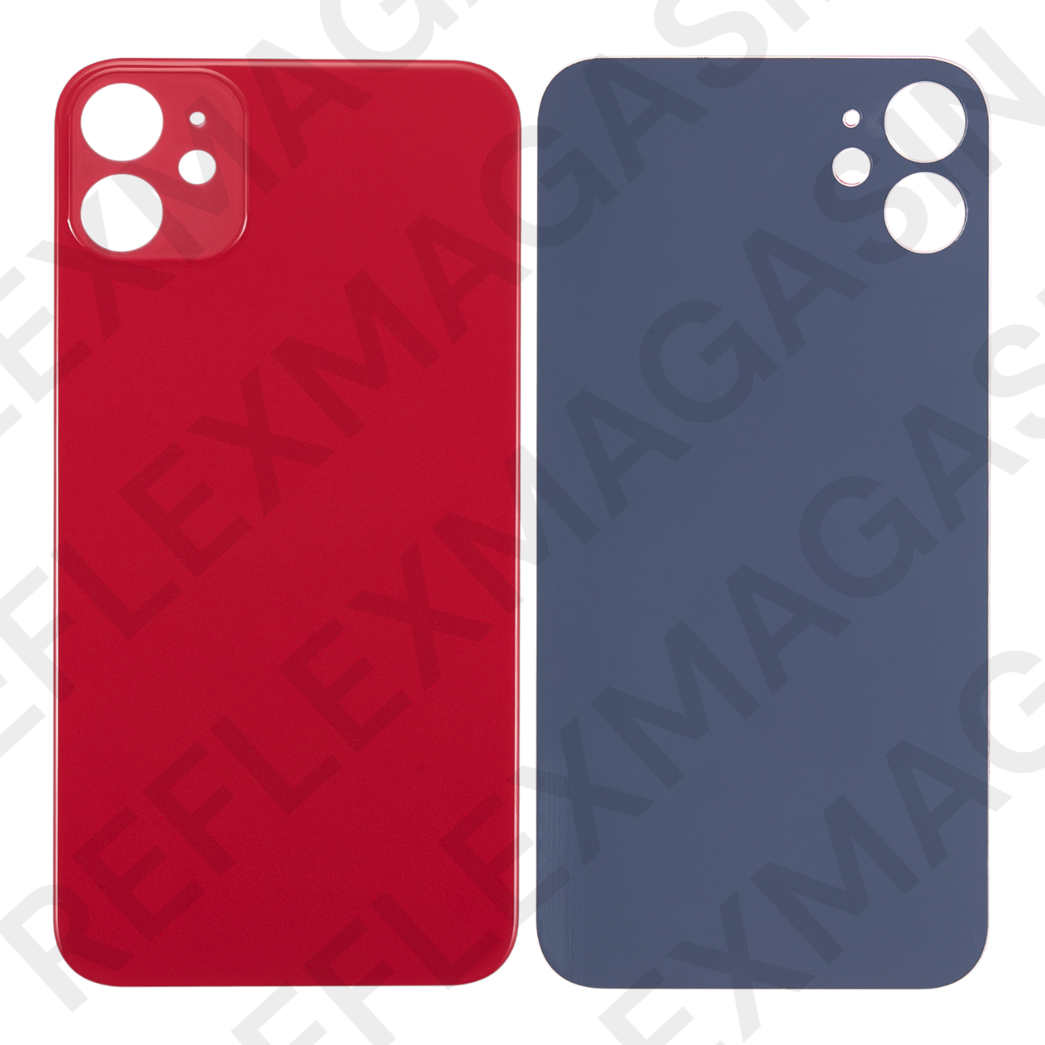 Vitre arrière iPhone 11 – Version Big Hole (grand trou caméra) – Adhésif