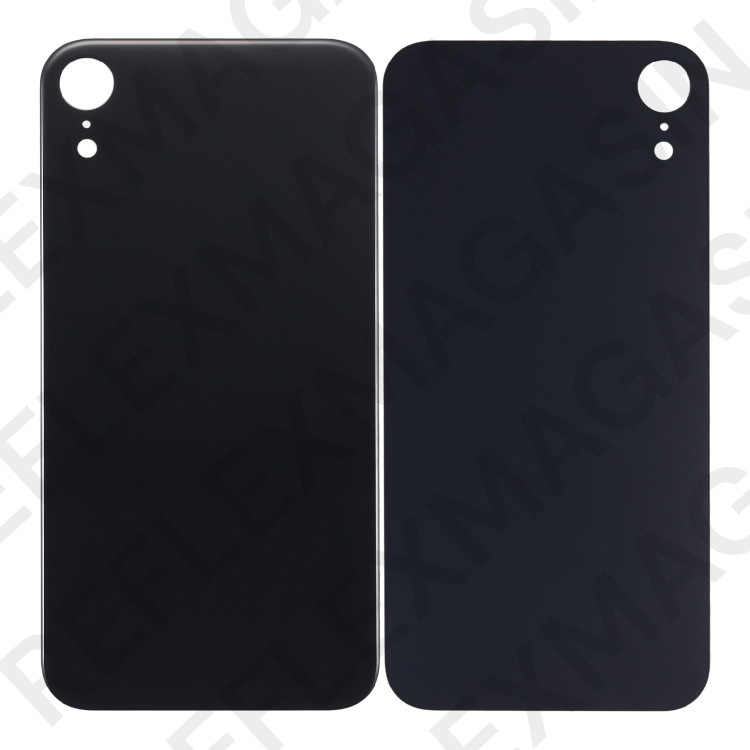 Vitre arrière iPhone XR – Version Big Hole (grand trou caméra) – Adhésif