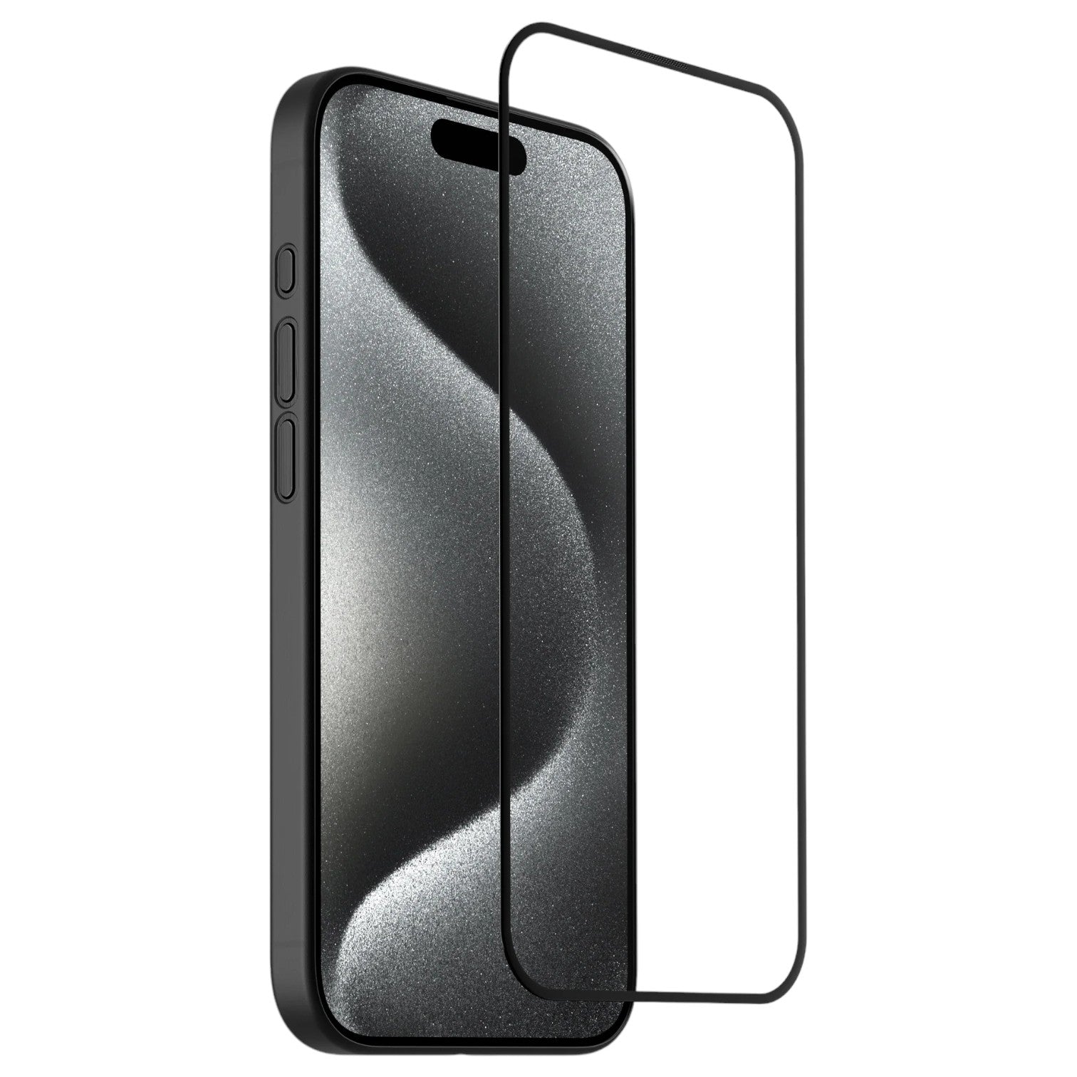 Verre trempé intégral 9H - iPhone 6 au 16 ProMax
