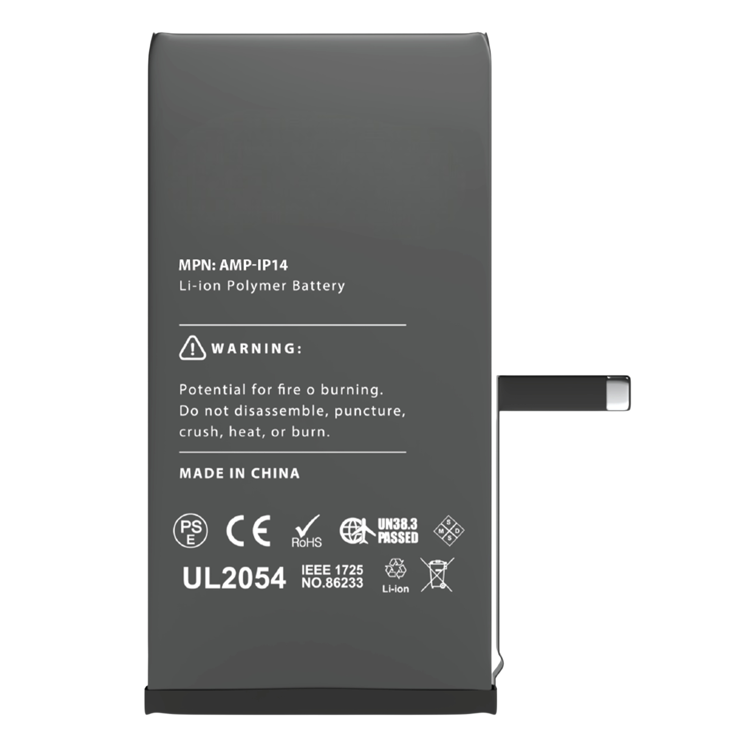 Batterie Neuve Pour IPhone 14 - 3279 MAh - Marque GLOBALSTOCK - Compatibilité Universelle