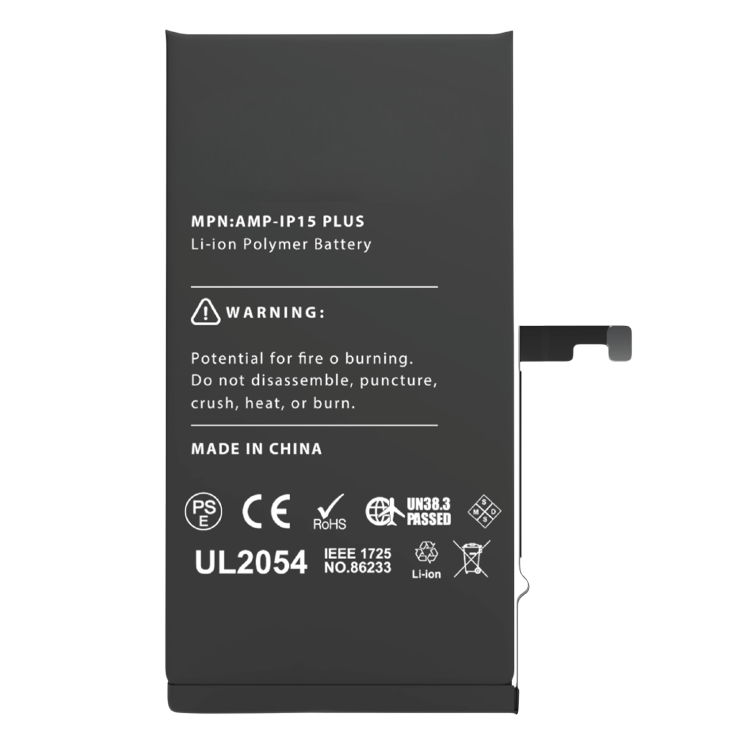 Batterie iPhone 15 Plus - Adhésif