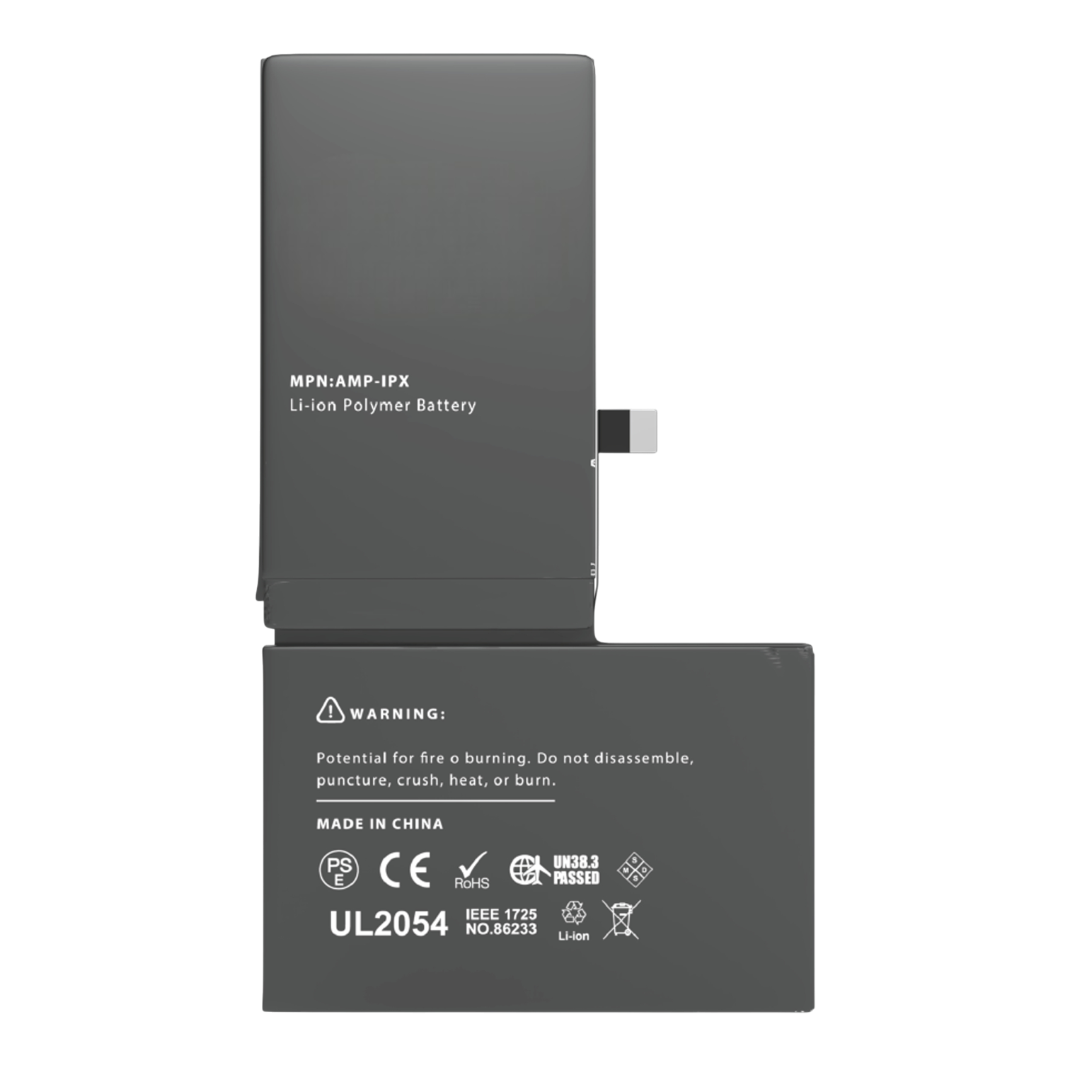 Batterie iPhone X - Adhésif