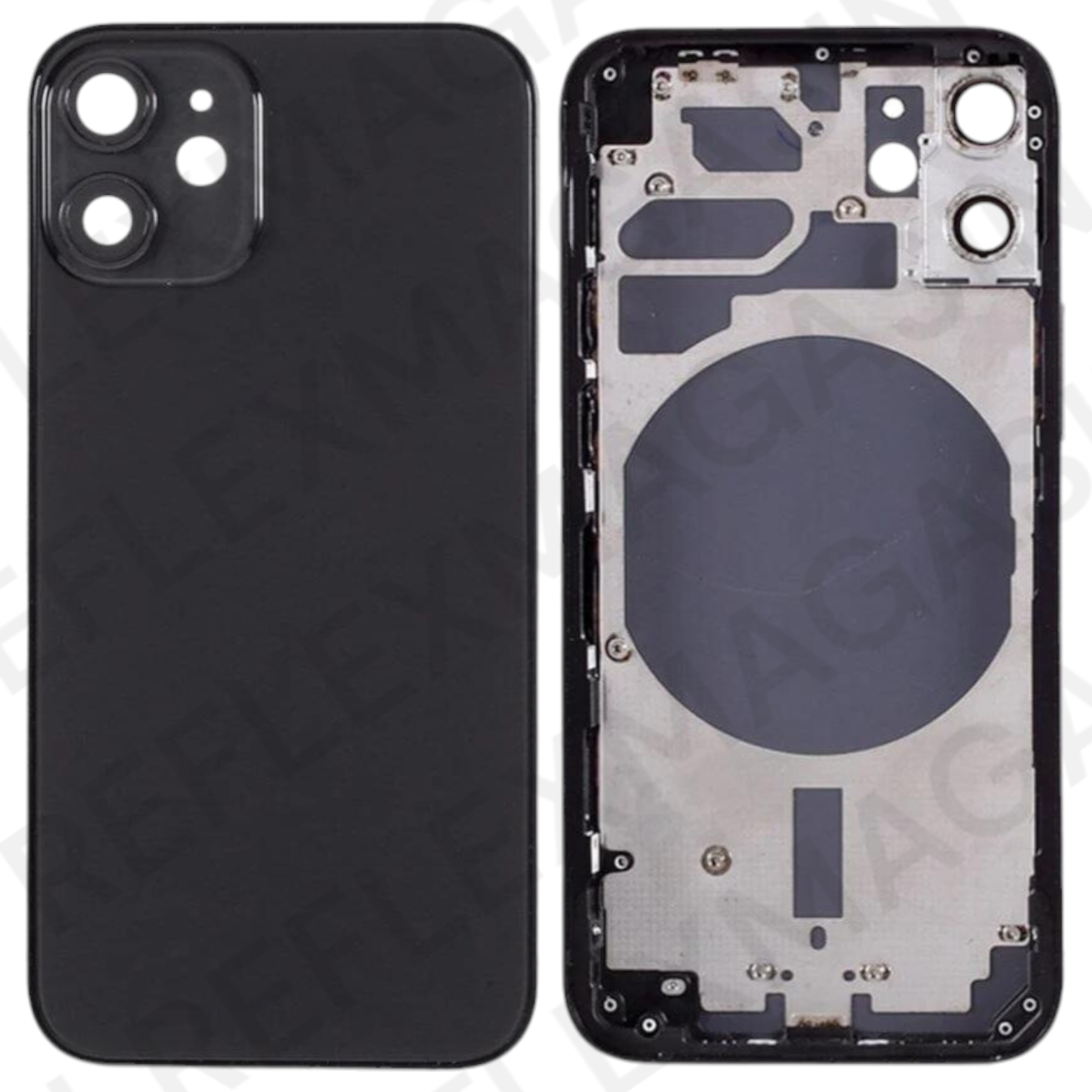 Coque arrière avec composants iPhone 12 Vert Coque arrière avec composants iPhone 12 Vert