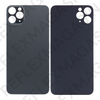 Vitre arrière iPhone 11 Pro – Version Big Hole (grand trou caméra) – Adhésif - Gris Sidéral