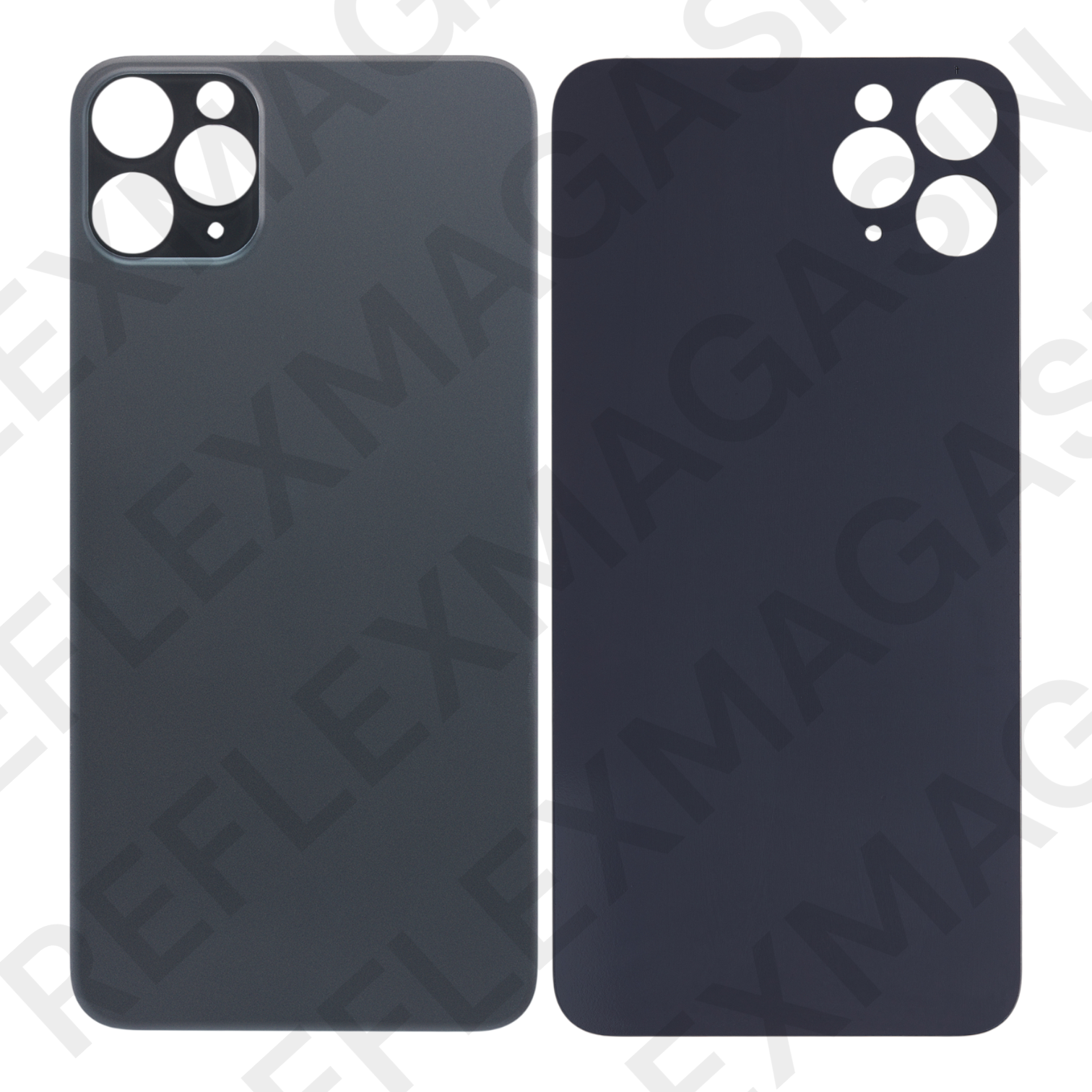 Vitre arrière iPhone 11 ProMax – Version Big Hole (grand trou caméra) – Adhésif