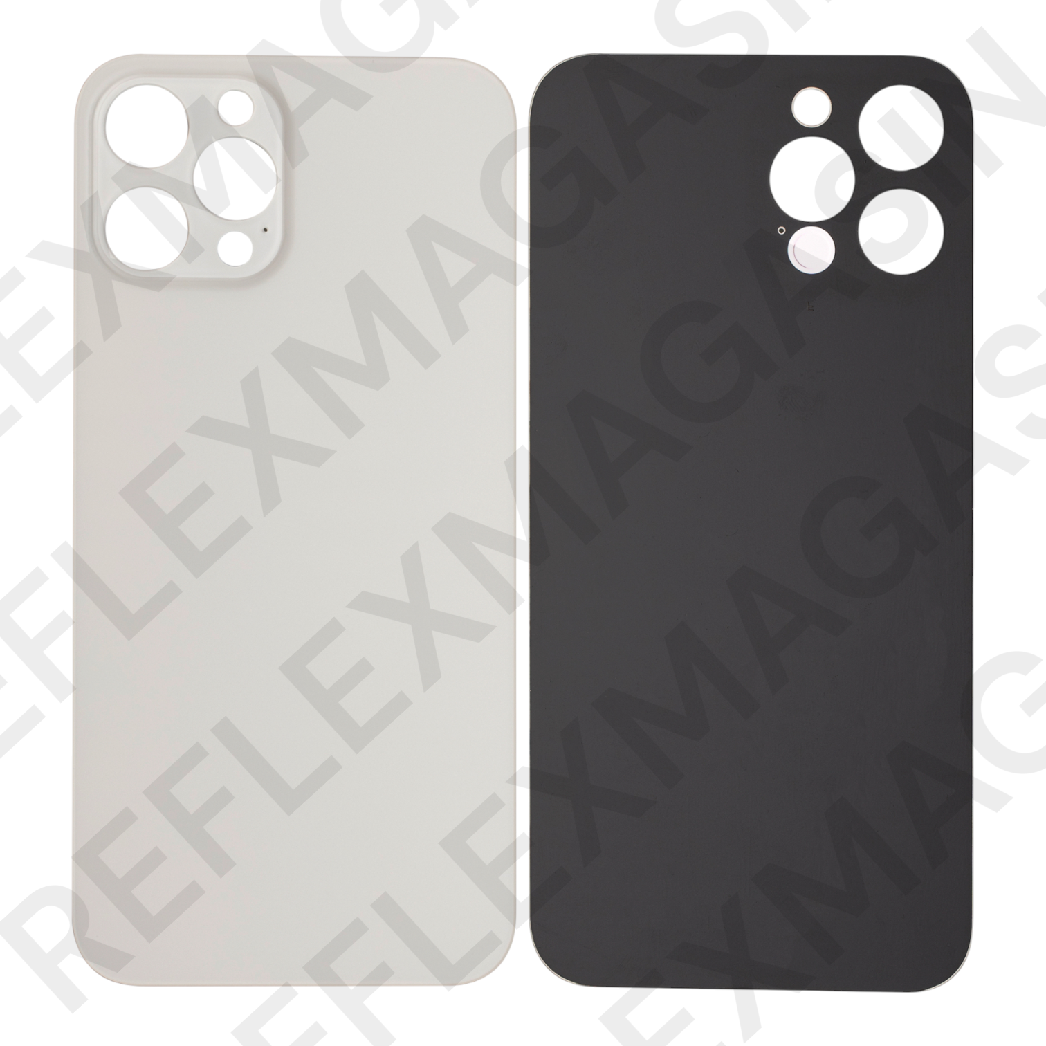 Vitre arrière iPhone 12 Pro – Version Big Hole (grand trou caméra) – Adhésif