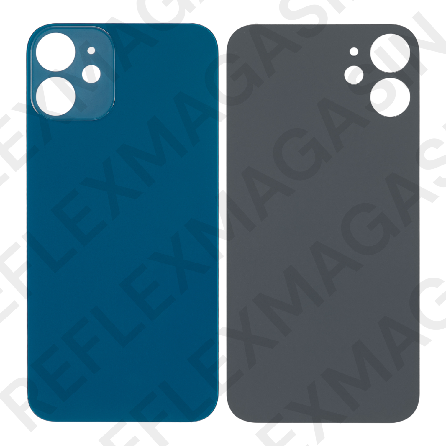 Vitre arrière iPhone 12 Mini – Version Big Hole (grand trou caméra) – Adhésif