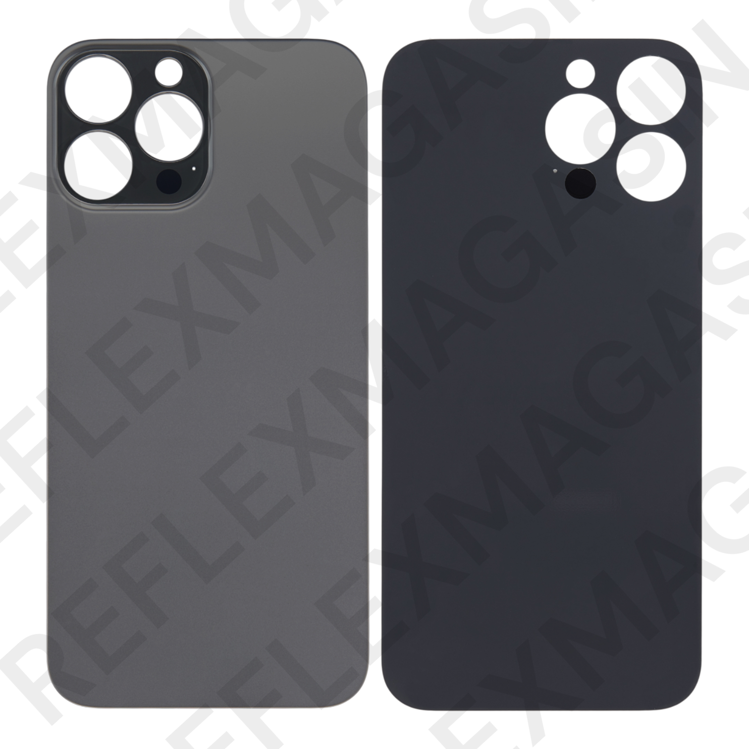 Vitre arrière iPhone 13 ProMax – Version Big Hole (grand trou caméra) – Adhésif