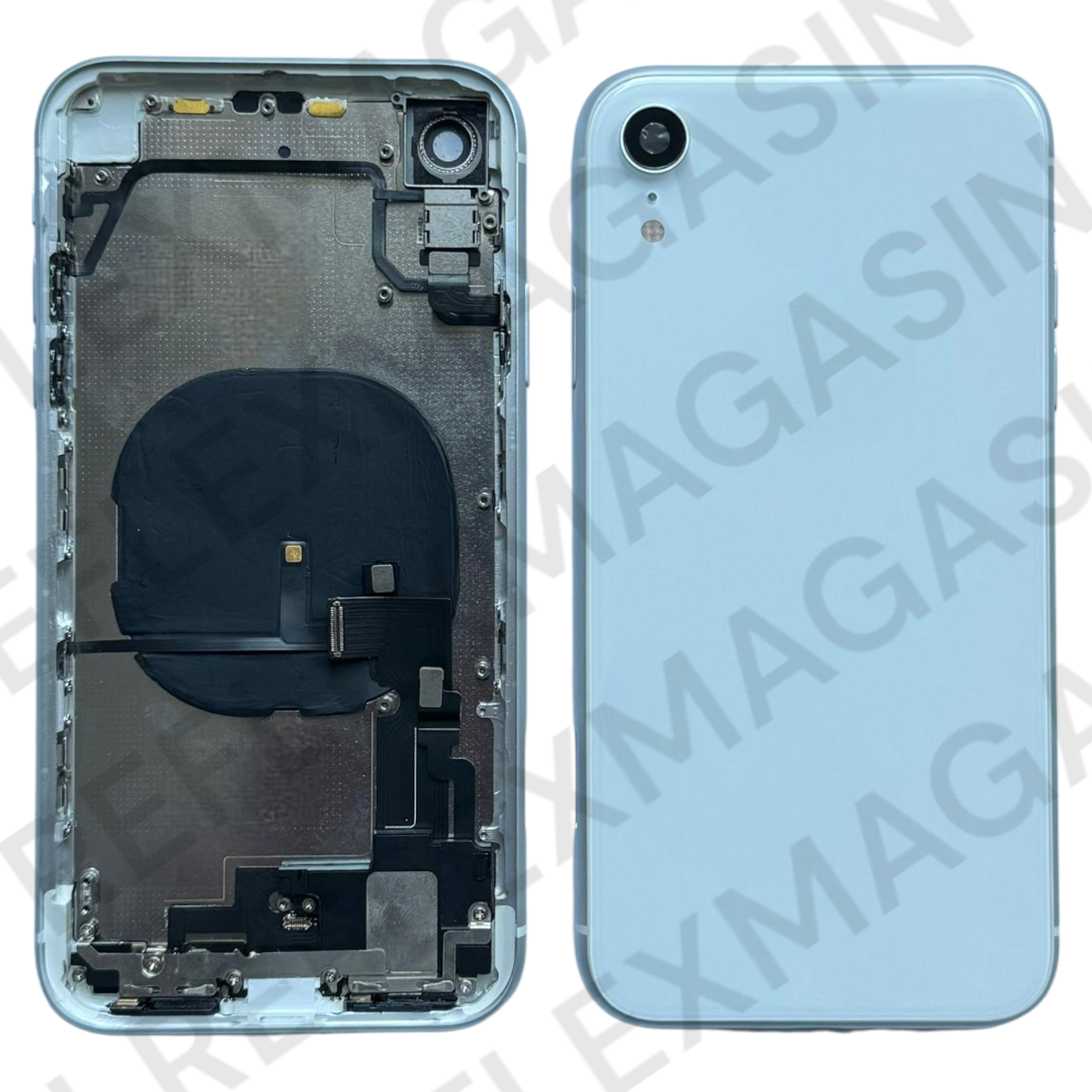 Châssis arrière - iPhone XR - Pré-monté avec composants