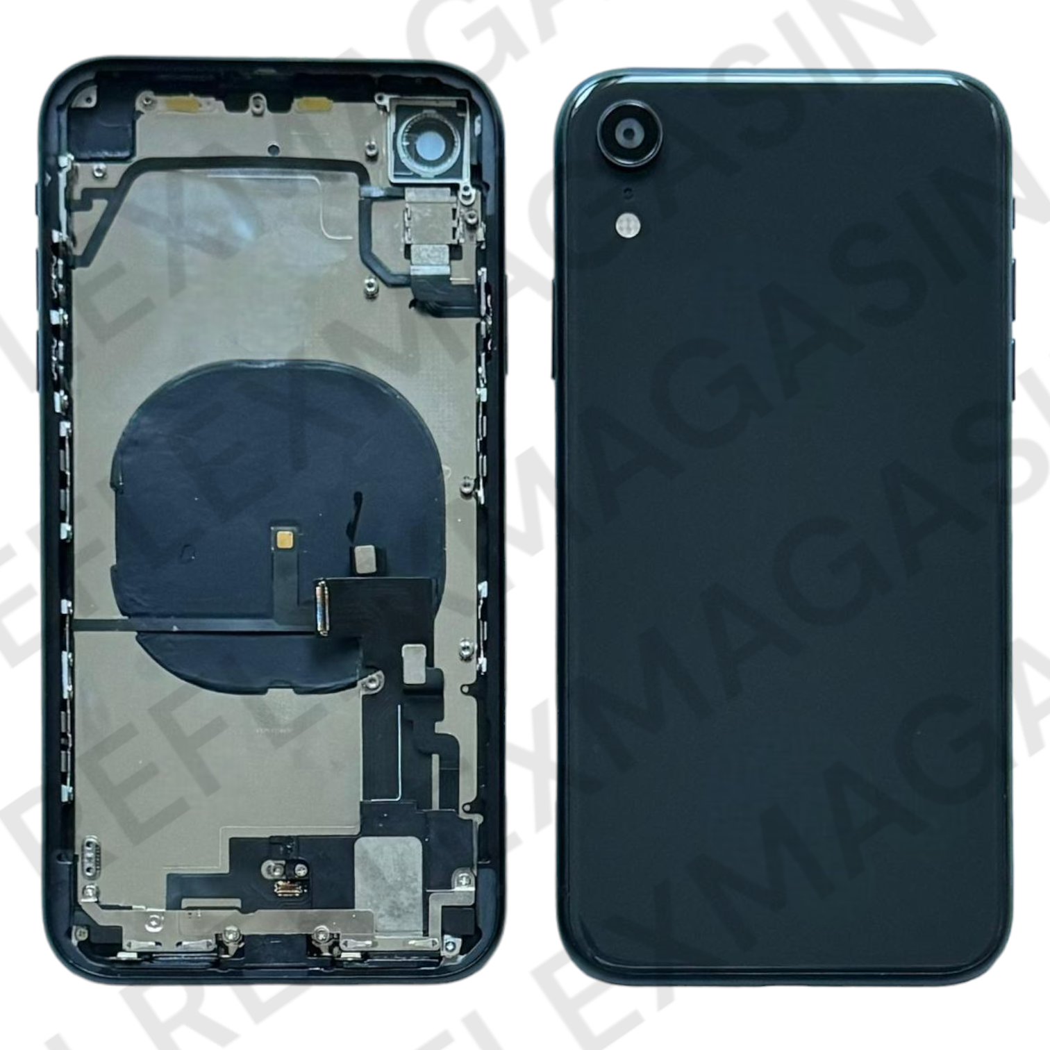 Châssis arrière - iPhone XR - Pré-monté avec composants