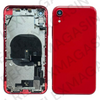Châssis arrière - iPhone XR - Pré-monté avec composants - Rouge