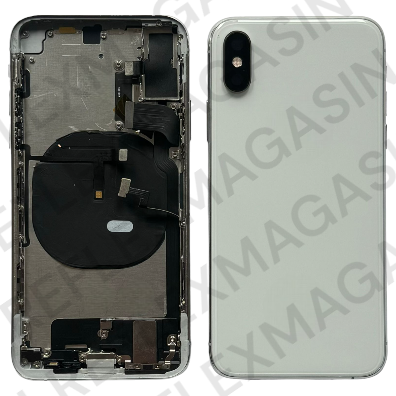 Châssis arrière - iPhone XS - Pré-monté avec composants