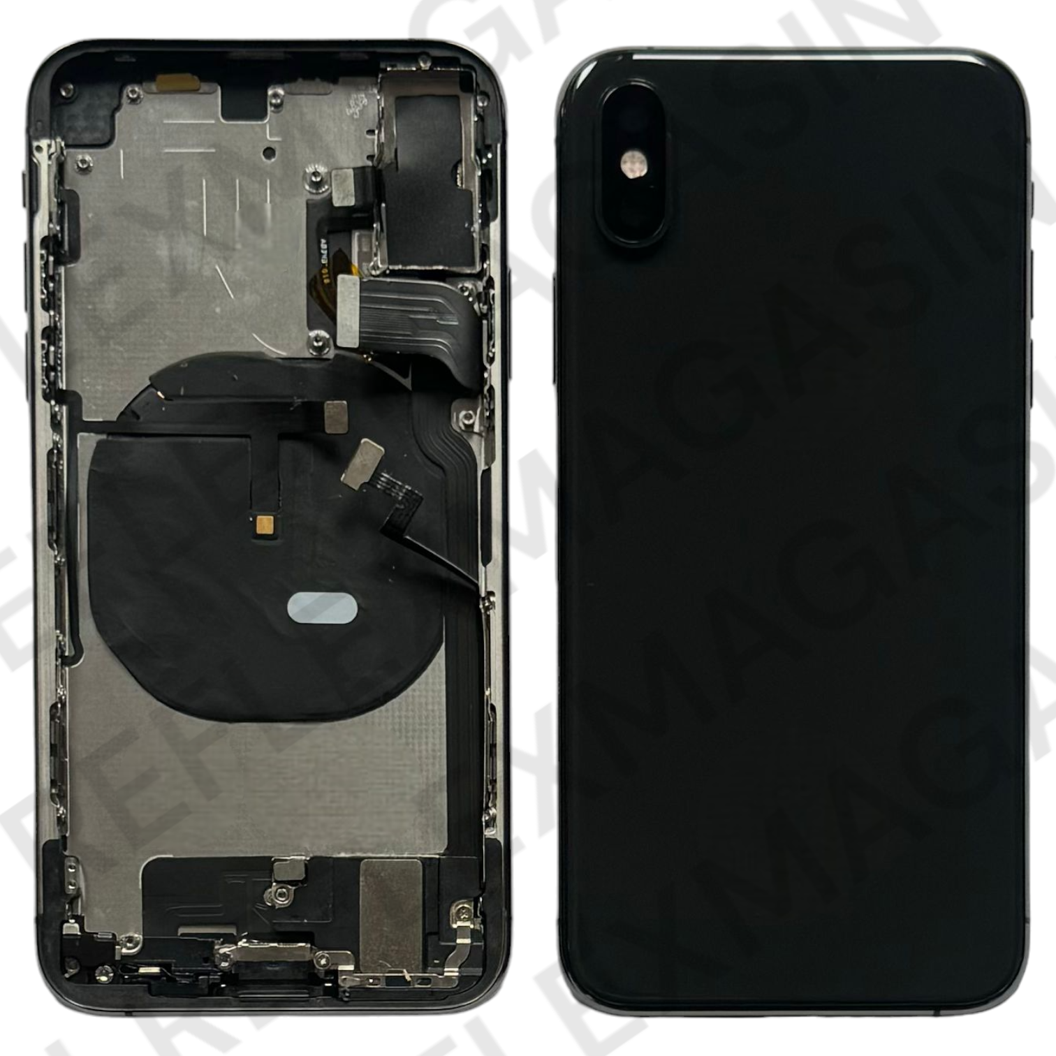 Châssis arrière - iPhone XS - Pré-monté avec composants