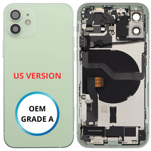 Châssis arrière - iPhone 12 US VERSION - Vert | Complet avec composants (ORIGINAL GRADE A)