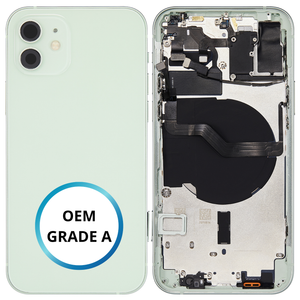 Châssis arrière - iPhone 12 - Vert | Avec composants (ORIGINAL GRADE A)
