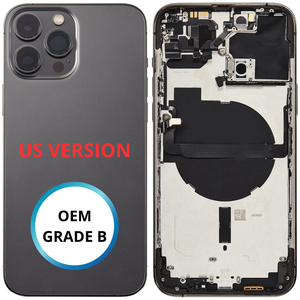 Châssis arrière - iPhone 13 ProMax US VERSION - Graphite - Avec composants (ORIGINAL GRADE B)