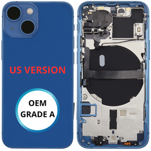 Châssis arrière - iPhone 13 Mini - US VERSION - Bleu | Avec composants (ORIGINAL GRADE A)