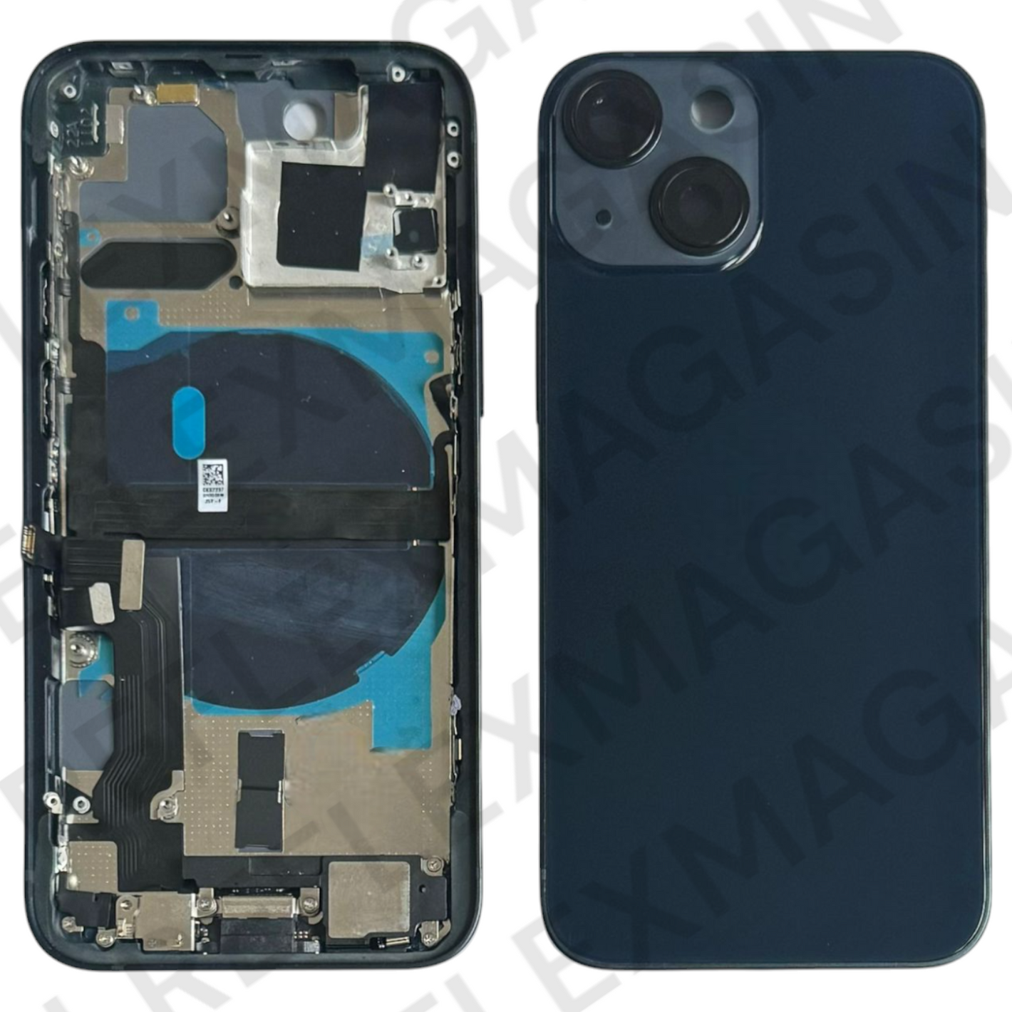 Châssis arrière - iPhone 13 Mini - Pré-monté avec composants