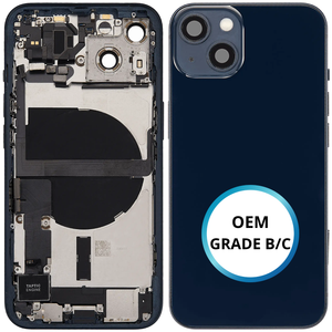 Châssis arrière - iPhone 13 - Noir | Complet avec composants (ORIGINAL GRADE B/C)