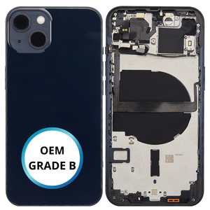 Châssis arrière - iPhone 13 - Noir - Avec composants (ORIGINAL GRADE B)