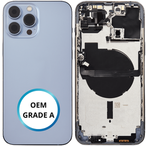 Châssis arrière - iPhone 13 ProMax - Bleu - Avec composants (ORIGINAL GRADE A)