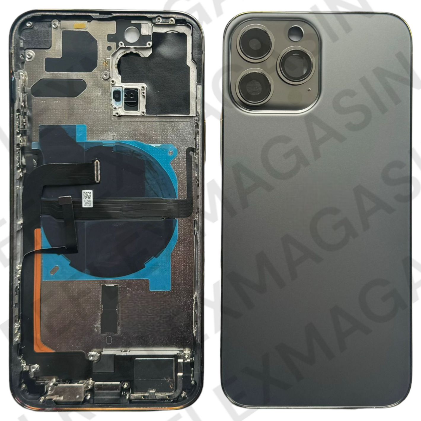 Châssis arrière - iPhone 13 ProMax - Pré-monté avec composants