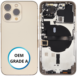 Châssis arrière - iPhone 13 Pro - Or Gold | Avec composants (ORIGINAL GRADE A)