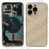 Châssis arrière - iPhone 13 Pro - Pré-monté avec composants - Or Gold