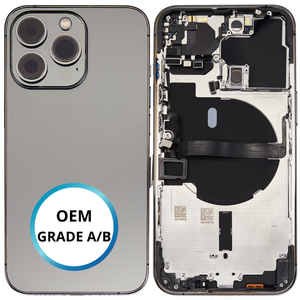 Châssis arrière - iPhone 13 Pro - Graphite | Avec composants (ORIGINAL GRADE A/B)
