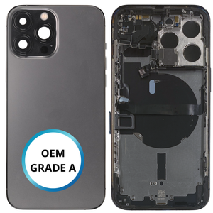 Châssis arrière - iPhone 13 Pro - Graphite - Avec composants (ORIGINAL GRADE A)
