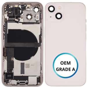 Châssis arrière - iPhone 13 - Rose | Complet avec composants (ORIGINAL GRADE A)