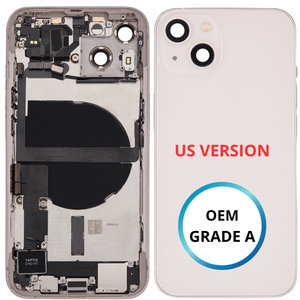 Châssis arrière - iPhone 13 US VERSION - Rose | Complet avec composants (ORIGINAL GRADE A)