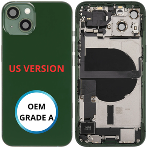Châssis arrière - iPhone 13 US VERSION - Vert | Complet avec composants (ORIGINAL GRADE A)