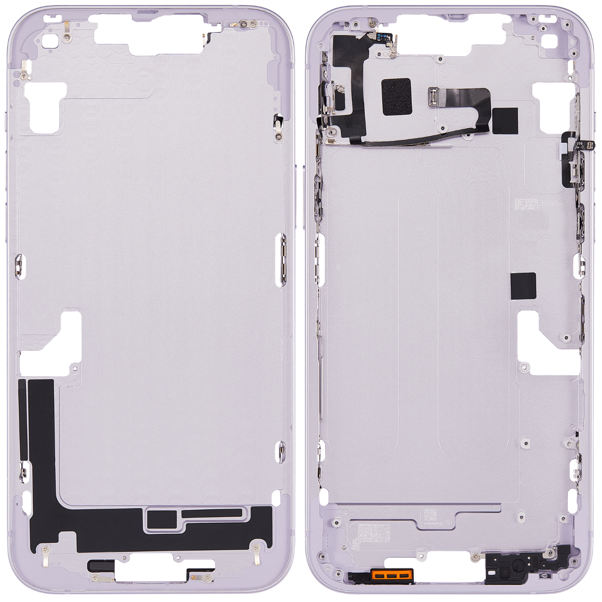 Châssis intermédiaire - iPhone 14 Plus  - Violet | Avec composants