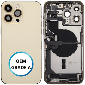 Châssis arrière - iPhone 14 Pro Max - Or Gold | Complet avec composants (ORIGINAL GRADE A)
