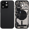 Châssis arrière - iPhone 14 Pro | Complet avec composants - Noir Sidéral