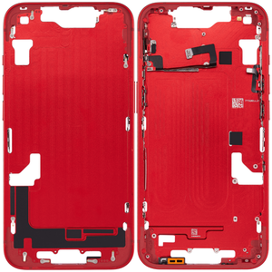 Châssis intermédiaire - iPhone 14  - Rouge | Avec composants