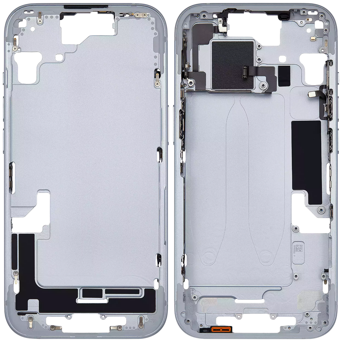 Châssis intermédiaire - iPhone 15 - Bleu | Avec composants